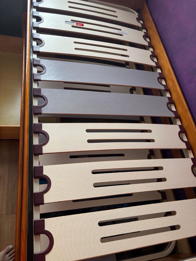 Cama nido + armario madera