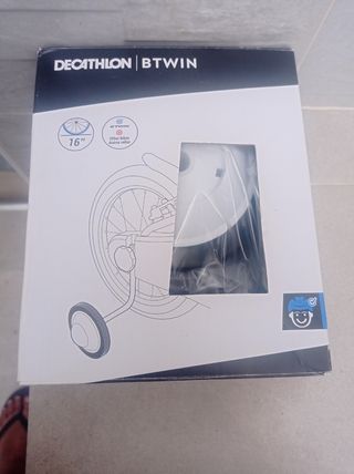 Ruedines bicicleta 16" - 2 unid.