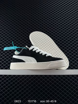 Puma Suede Platform Olive Green