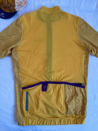 ISADORE - Maillot y Gorra ciclismo amarillo