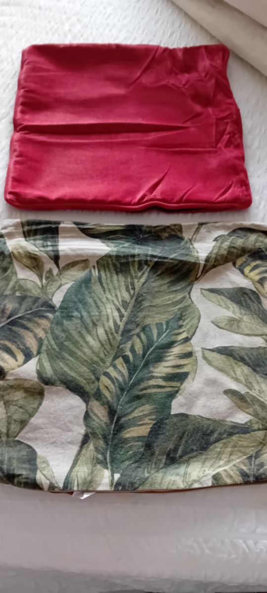 Cojines decorativos - Rojo & Verde