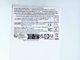 Xiaomi Redmi Note 14 256GB - Nero