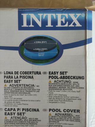 Cubierta piscina redonda 3m
