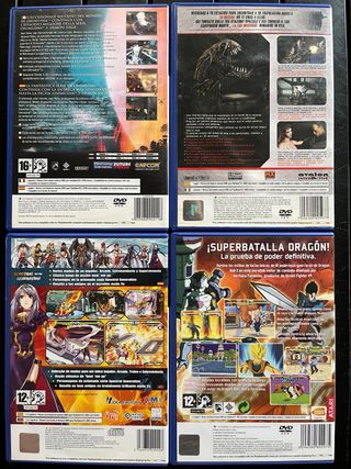Juegos PS2 20€/unidad