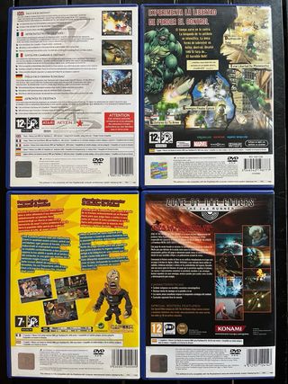 Juegos PS2 20€/unidad