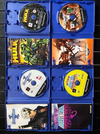 Juegos PS2 20€/unidad