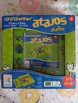 Juego lógica Atajos: Gato y Ratón