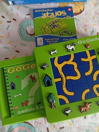 Juego lógica Atajos: Gato y Ratón