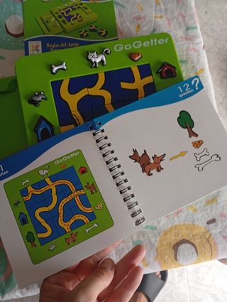 Juego lógica Atajos: Gato y Ratón