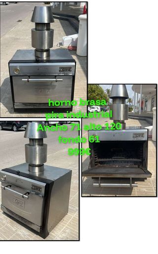 Horno brasa industrial
