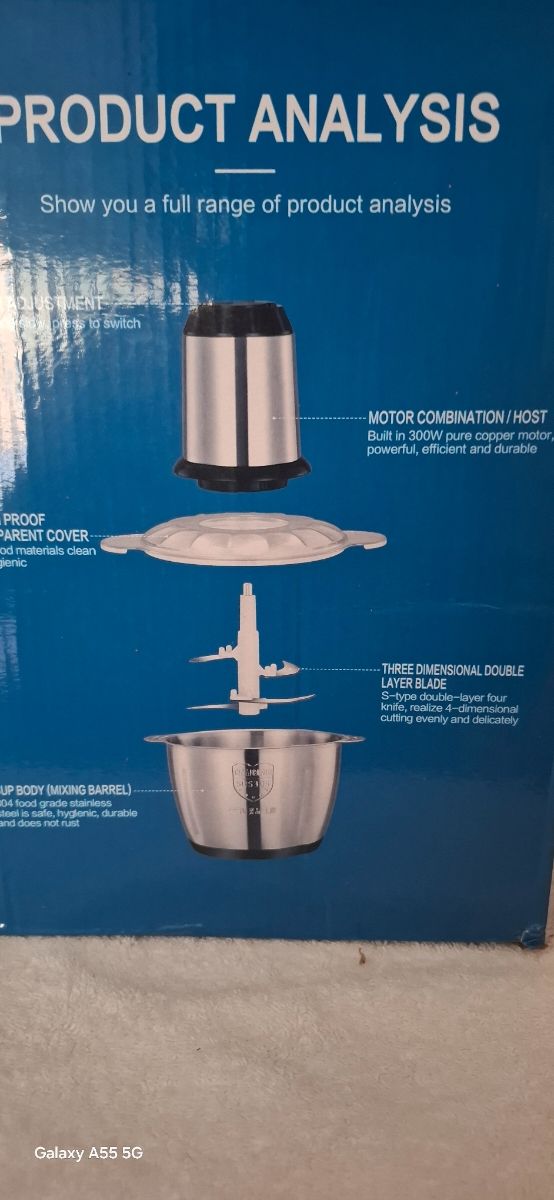 Picadora de comida 3L