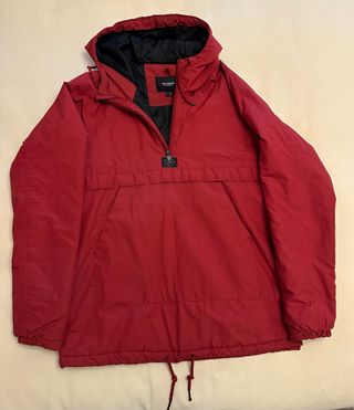 Chaqueta canguro Pull&Bear roja - Talla M