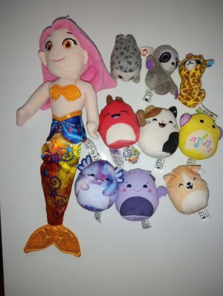 Peluches Ty y Squishmallows