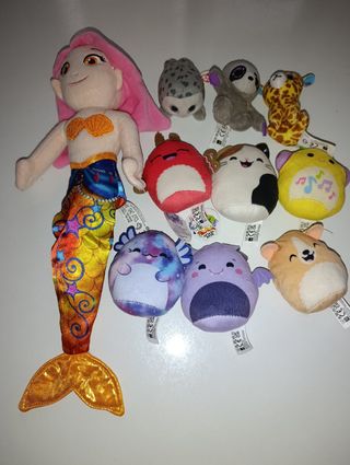 Peluches Ty y Squishmallows