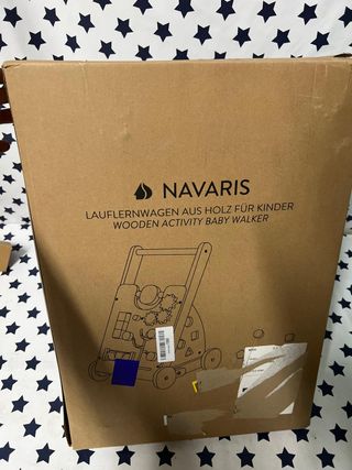 Andador bebé Navaris madera