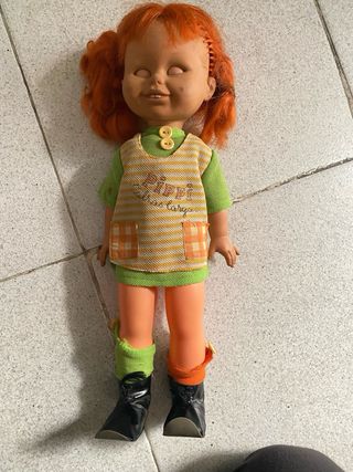 Muñeca Pipi Calzaslargas vintage