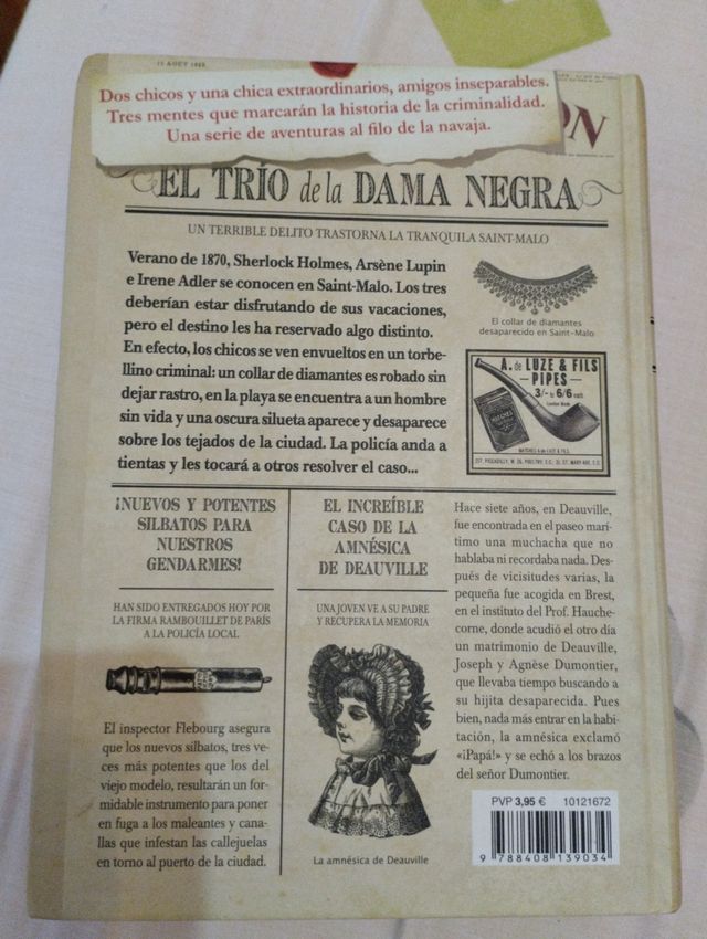 El trío de la dama negra.