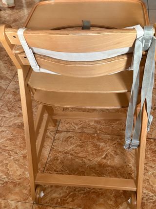 Trona evolutiva bebé madera