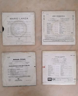 Discos vinilo antiguos