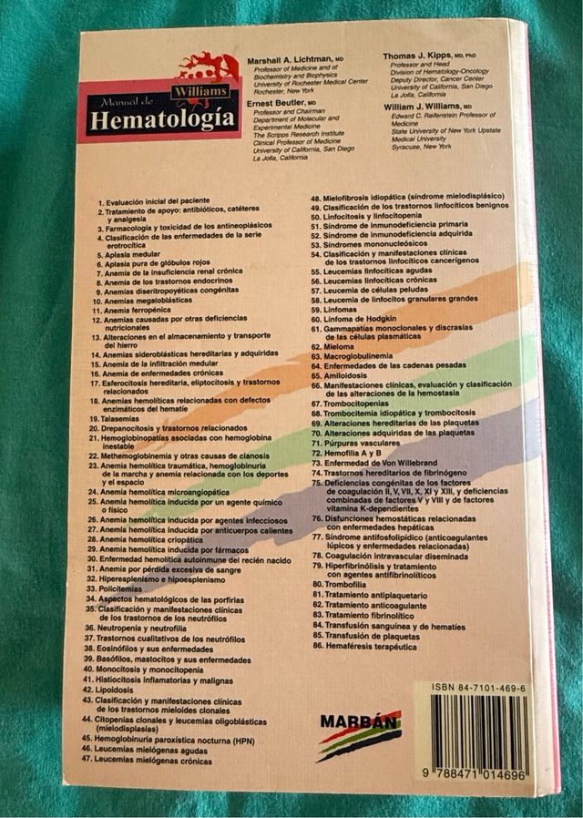 Williams. Manual de Hematologia