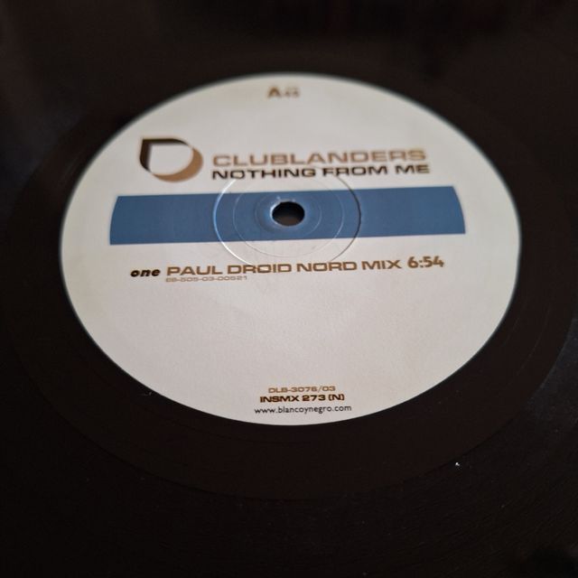 Vinilo Clublanders - Nothing From Me