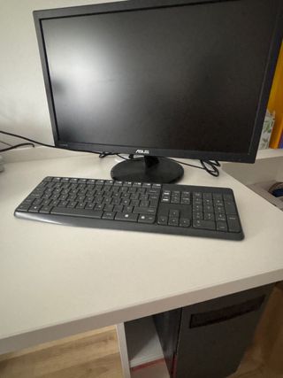 Monitor ASUS + torre + teclado 
