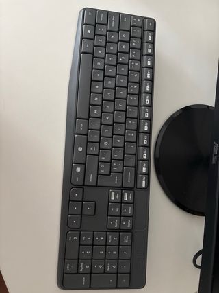 Monitor ASUS + torre + teclado 