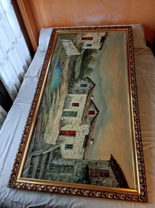 Cuadro vintage paisaje