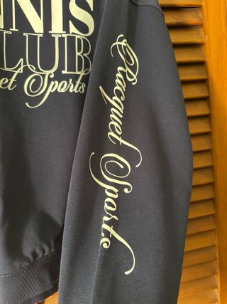 Sudadera Tennis Club azul