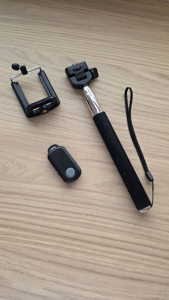 Palo selfie extensible + mando