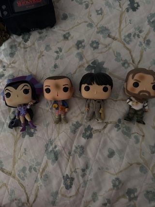 4 Funko Pop! figuras 5€ cada uno
15€ los 4 