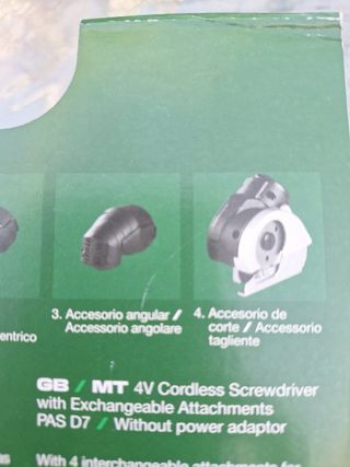 Atornillador Recargable Multifunción 