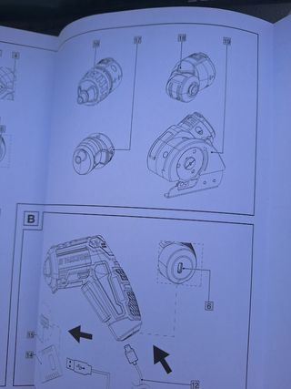Atornillador Recargable Multifunción 