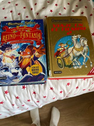 geronimo stilton pack de dos libros