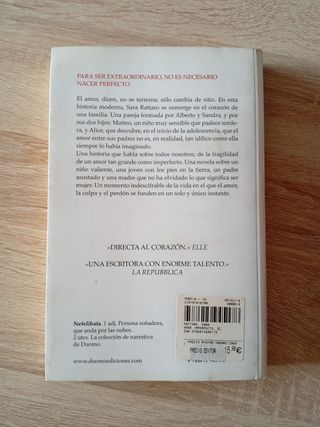 El amor imperfecto - Sara Rattaro