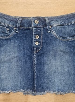 Minifalda vaquera Pepe Jeans. Talla S
