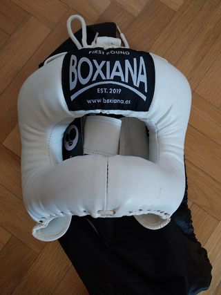 Casco boxeo Boxiana blanco