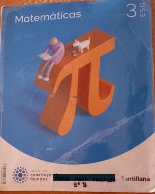 Libros texto 3 ESO IES STA. M° ALACOS