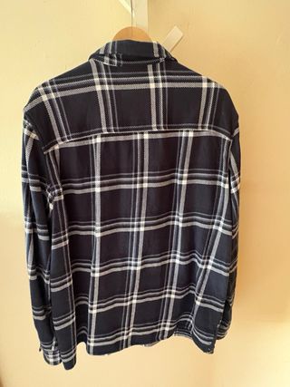 Sobrecamisa cuadros XL - Azul y blanco