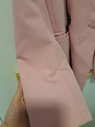 Blazer rosa Bershka talla XS