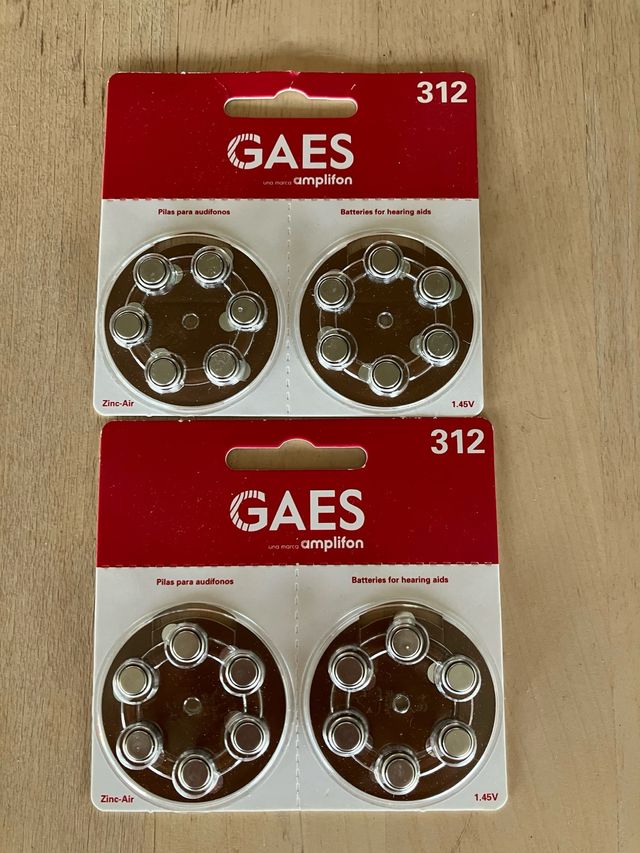 Batterie Amplifon 312 (24 unità)