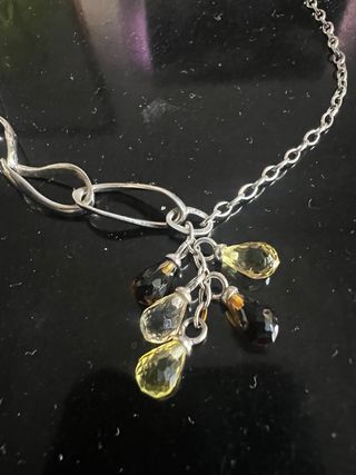 Collana Campagnolo argento multicolor