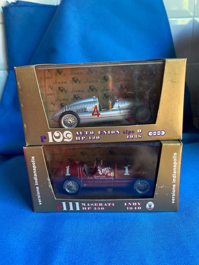 Modellini Lancia Aurelia e Ferrari