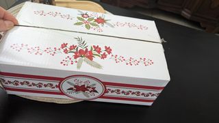 4 Tazze Caffè Natale Porcellana