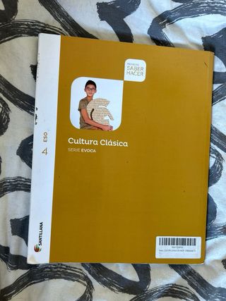 CULTURA CLASICA SERIE EVOCA 4 ESO SABER HACER