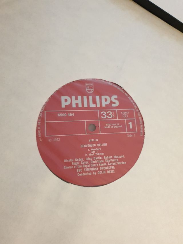 Triple vinilo Berlioz Cellini - Vinilo Clásico