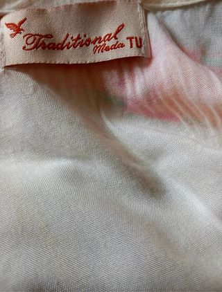 Vestido blanco Traditional talla M