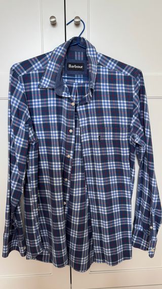Camisa Barbour cuadros - Azul