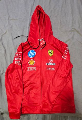 Felpa Ferrari Rossa Uomo