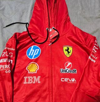 Felpa Ferrari Rossa Uomo